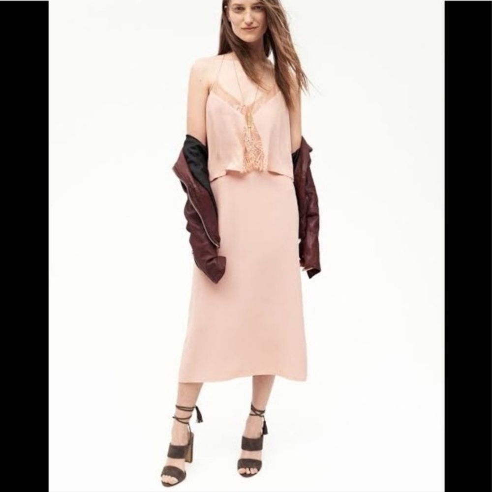Madewell Octavia Brown Suede Women's Tassel Heels - Picture 2 of 10